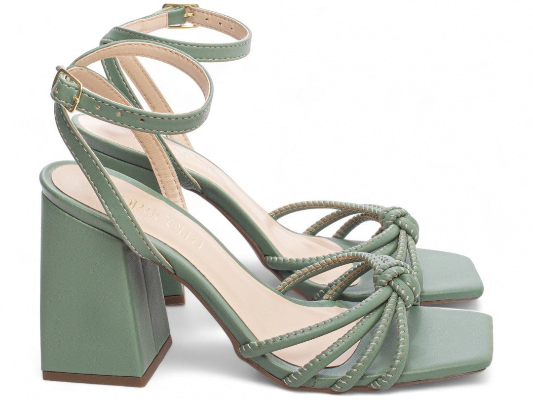 Sandália Feminina Verde