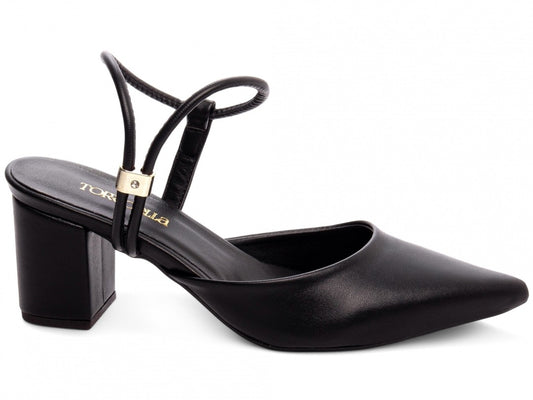 Sapato Scarpin Preto Ajustável