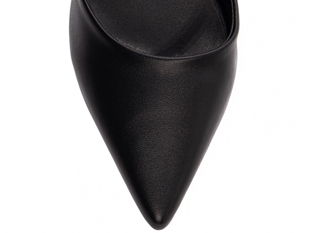Sapato Scarpin Preto Ajustável