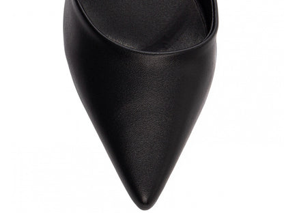 Sapato Scarpin Preto Ajustável
