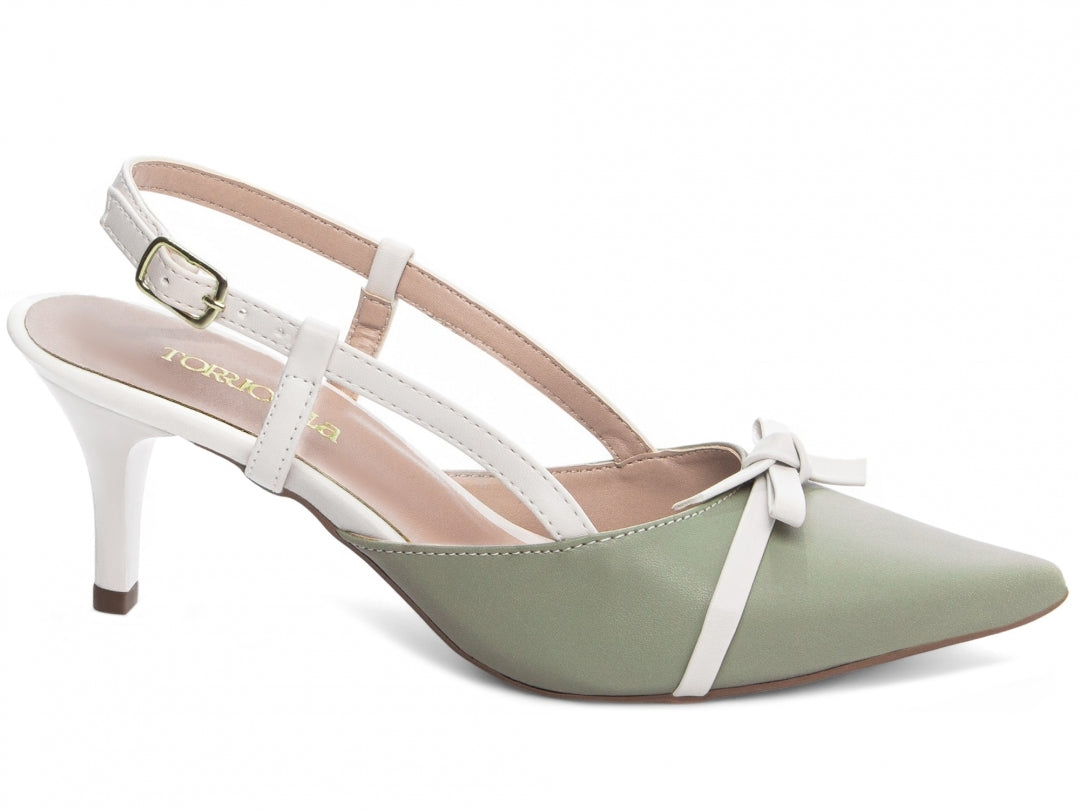 Sapato Scarpin Verde Off White