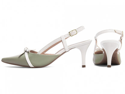 Sapato Scarpin Verde Off White
