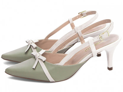 Sapato Scarpin Verde Off White