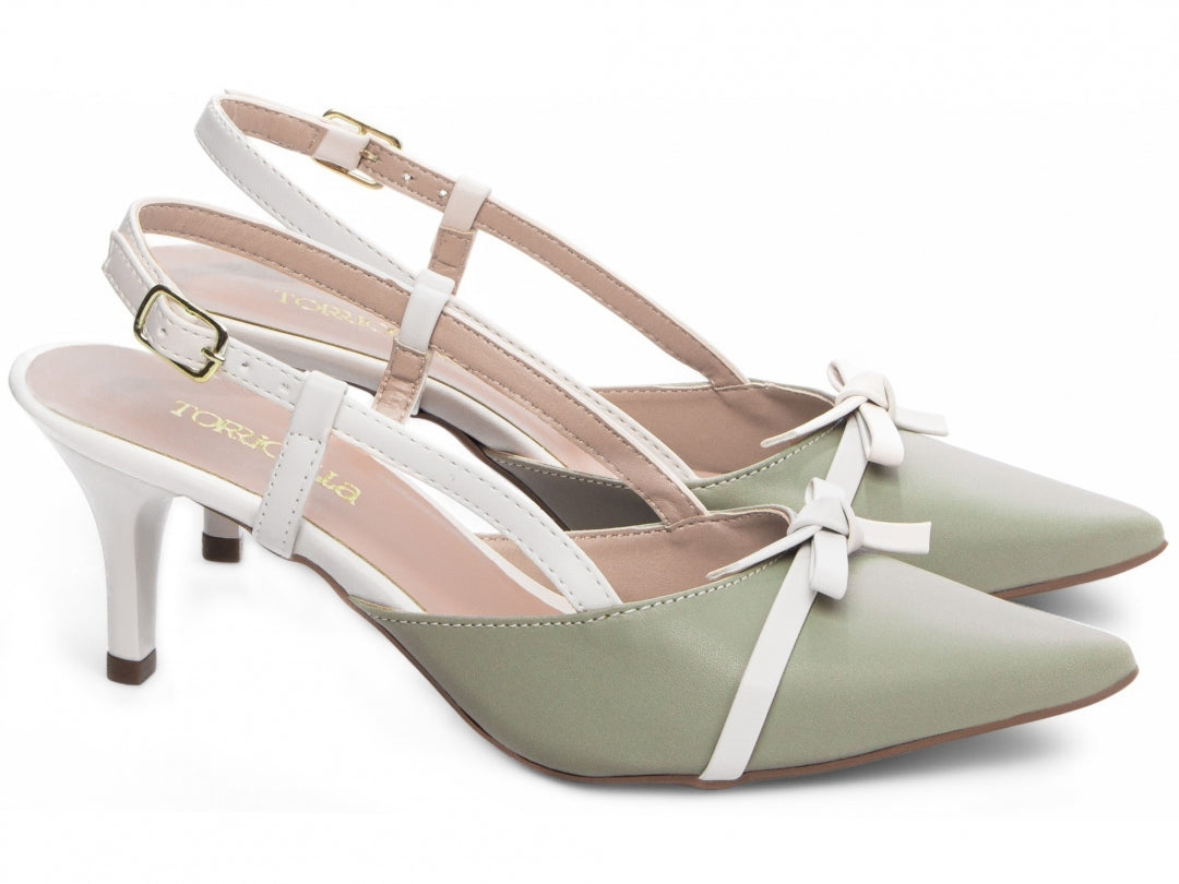 Sapato Scarpin Verde Off White
