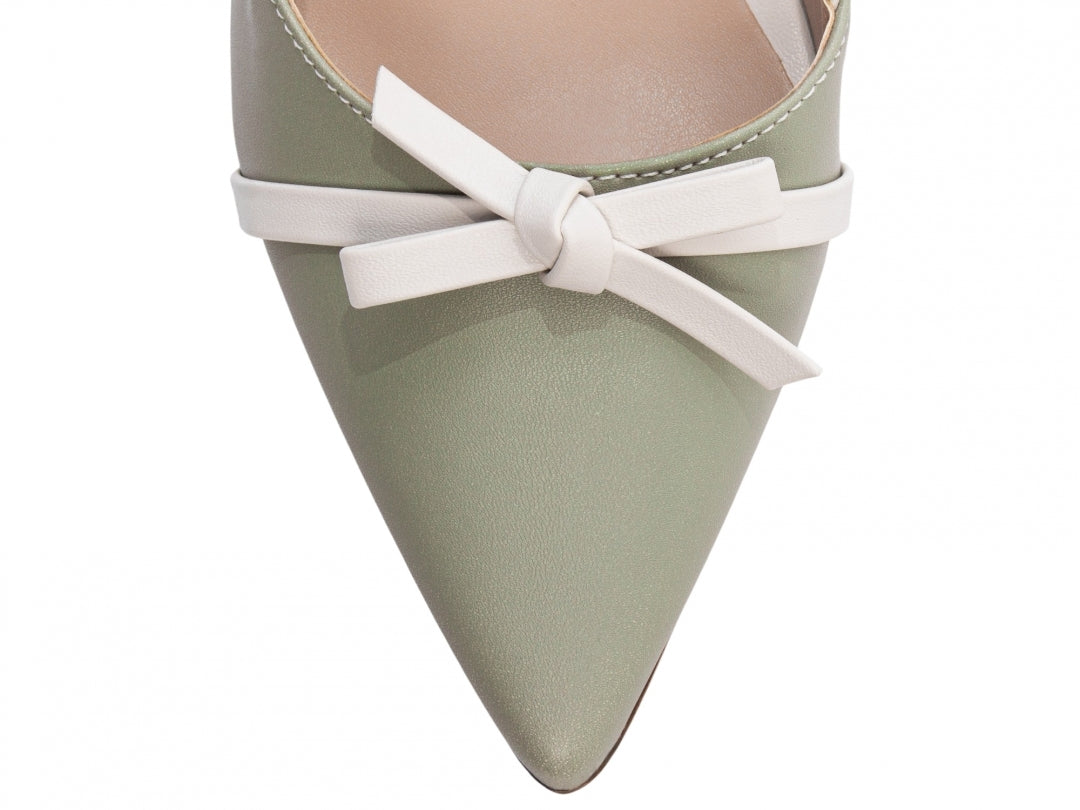 Sapato Scarpin Verde Off White