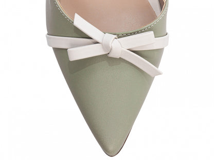 Sapato Scarpin Verde Off White