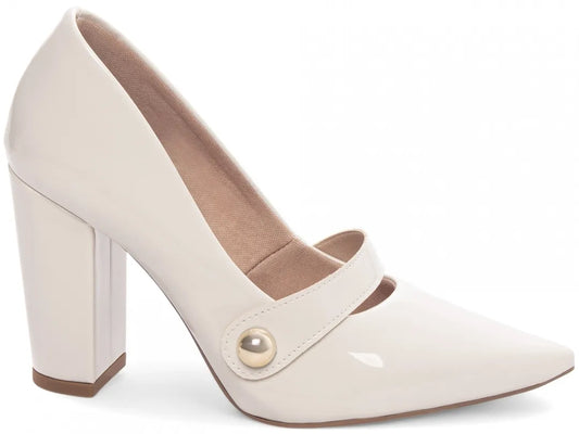 Sapato Scarpin Off White