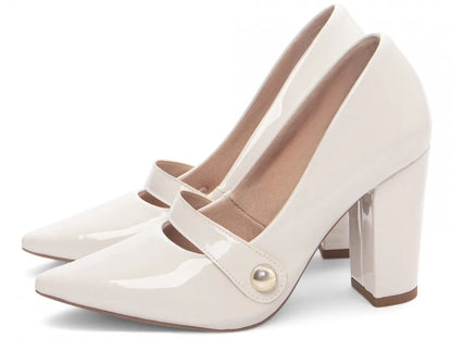Sapato Scarpin Off White