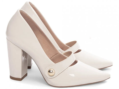 Sapato Scarpin Off White