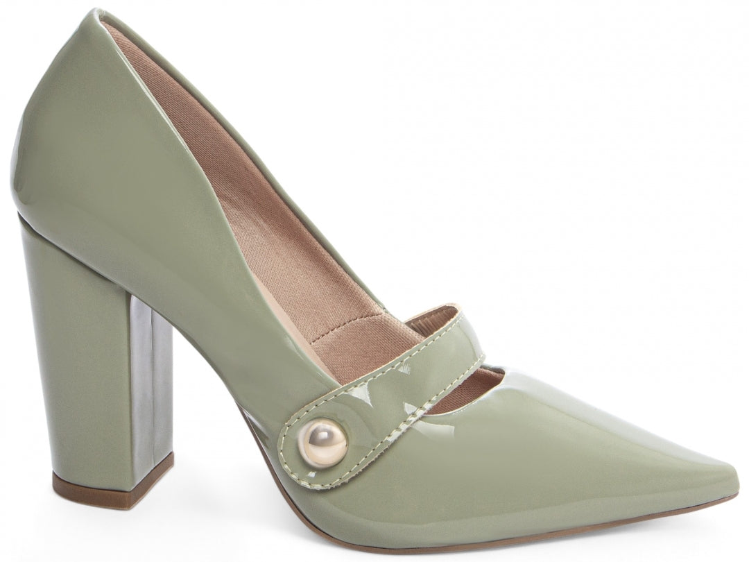 Sapato Scarpin Verde