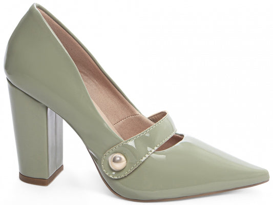 Sapato Scarpin Verde
