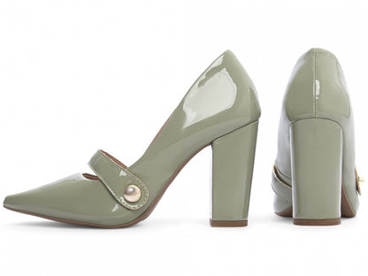 Sapato Scarpin Verde