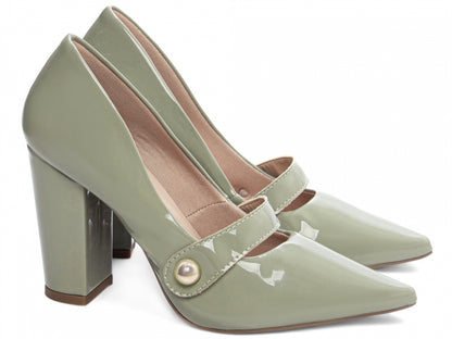 Sapato Scarpin Verde