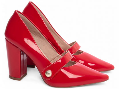 Sapato Scarpin Vermelho