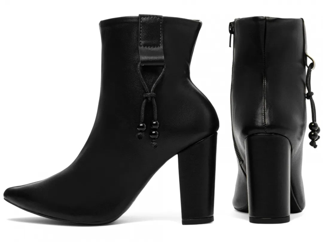 Bota Cano Curto Preto