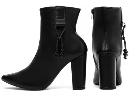 Bota Cano Curto Preto