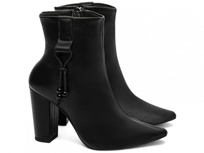 Bota Cano Curto Preto