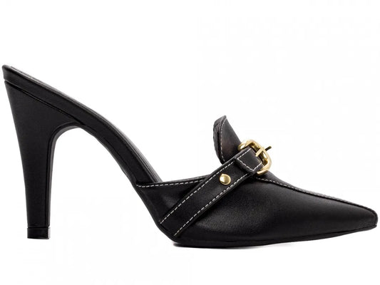 Sapato Scarpin Mule Feminino Preto